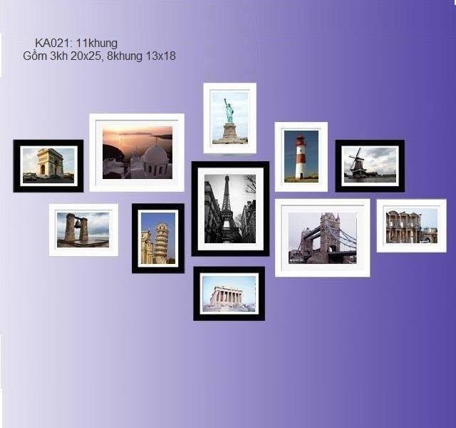 Khung ảnh bộ 11 khung - KA021